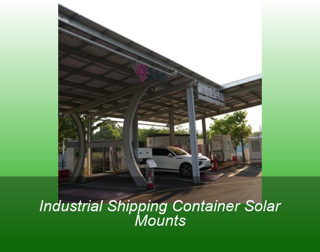 Industrial Shipping Container Solar Mounts